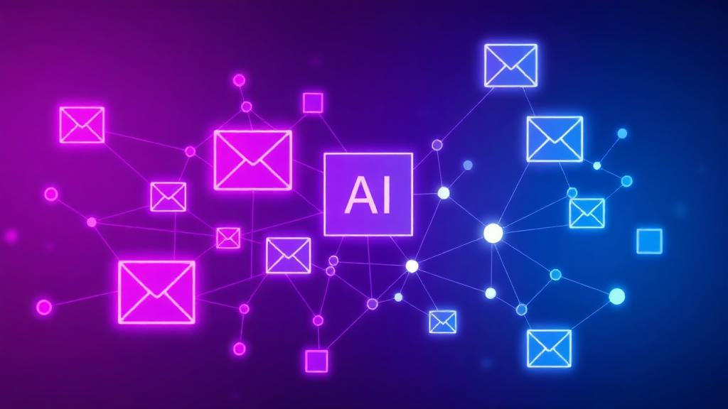 AI content versatility concept showing interconnected content types emails blogs social media