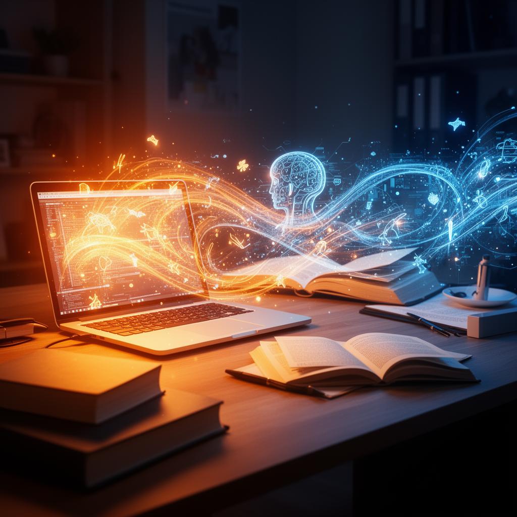Content creators and writers using AI storytelling tools for fiction and narrative content creation